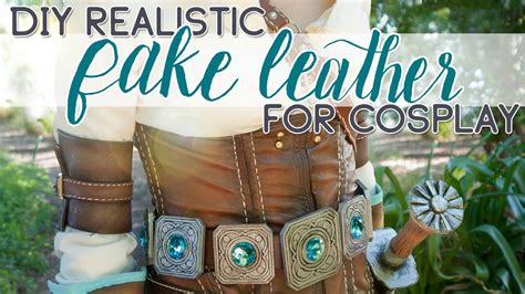 fake leather bag cosplay how to|faux leather for cosplay.